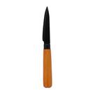 Faca Para Legumes 3 Polegadas Inox Premium Wood Black Cabo Madeira - Tuut