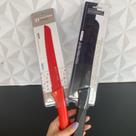 Faca para pão de inox vermelha ou preta decorativa 8'