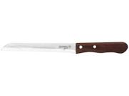 Faca para Pão Mundial Inox 8” Wood
