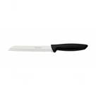 Faca Para Pão Tramontina Plenus 7" Inox Polipropileno Preto