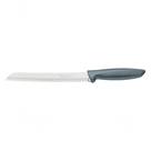 Faca Para Pão Tramontina Plenus 8" Inox Polipropileno Cinza