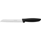 Faca Para Pão Tramontina Plenus Inox 7" Com Cabo Preto Faca Para Pão Tramontina Plenus Inox 7" Com Cabo Preto