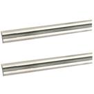 Faca para Plaina Lâmina de Aço Cartela com 2 peças 2607000096000 Faca para Plaina Lâmina de Aço Cartela com 2 peças 2607000096000