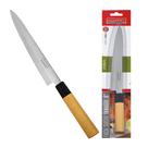 Faca Para Sushi Sashimi Peixe Legumes Verduras Yanagui 8 Pol Aço Inox