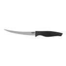 Faca para Tomate 5" lâmina aço inoxidável polido e temperado cabo preto Cross Brinox - 2556/314