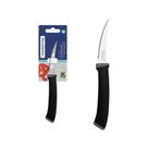 Faca Para Tomate Tramontina Felice Lâmina Aço Inox Cabo Polipropileno Preto 3 Tramontina Faca Para Tomate Tramontina Felice Lâmina Aço Inox Cabo Polipropileno Preto 3 Tramontina