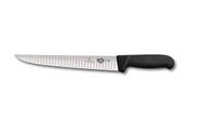 Faca profissional 38cm açougueiro com lâmina com sulcos 25cm Swiss Classic Victorinox