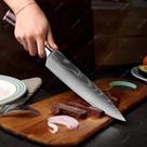 Faca Profissional Chef De Cozinha 8 Polegadas Para Churrasco