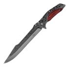 Faca Punhal Dobrável Pesca Camping Camber Knife Luatek Lk-617