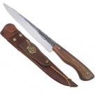 Faca Rustica Para Churrasco Aço Carbono 8” Cabo Guajuvira