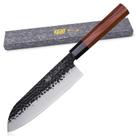 Faca Santoku FINDKING Dynasty Series 9Cr18MoV em aço 18,4 cm