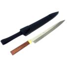 Faca Sashimi Arkhip Destro Plus 11'' Cabo Madeira Bainha