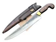 Faca Sorocabana Brut Forge Churrasco Elmo Cabo Full Tag 11 Pol