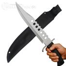 Faca Tática SLKK35 44,5cm Lâmina 31cm Aço Inox com Bainha