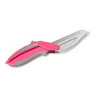 Faca tesoura - rosa
