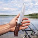 Faca Trilha Pesca Caça Camping Selva Churrasco Colecionável