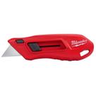 Faca utilitária Milwaukee Compact Side Side Slide vermelha 12cm