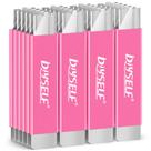 Faca utilitária retrátil Box Cutter DIYSELF 24 com lâminas rosa