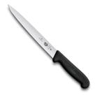 Faca Victorinox Chef Profissional - Lâmina Extremamente Afiada - para Filetar - Preta - 5.3703.20