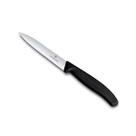 Faca Victorinox Swiss Classic - Lâmina Serrilhada - 10 cm - Preta - 6.7733