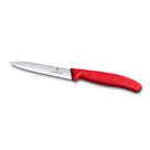 Faca Victorinox Swiss Classic - Lâmina Serrilhada - 10 cm - Vermelha - 6.7731