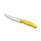 Faca Victorinox Swiss Classic - Lâmina Serrilhada - 12 cm - Amarela - 6.7936.12L8