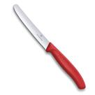 Faca Victorinox Swiss Classic Tomato e Mesa 11cm Vermelha