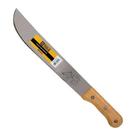 Facão 16'' Cabo Madeira Aço 1074 - Dureza 50 HRC - Espessura 2,0mm