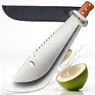 Facão Rural Camping Trilha Pesca Corte Mato Galhos Cana 48cm