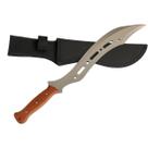 Facão Tático Sobrevivência Aventura Afiada Bainha 67cm