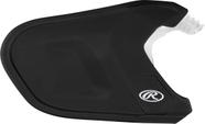 Face Guard Rawlings MACH Adjust Extension, preto fosco, para a mão esquerda