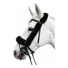 Faceira P/ Cavalo Lã Natural Hipismo Cavalgada Equitação Vtr