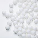 Facetado Cristal Acrílico Branco 6mm- Aprox. 1570Uni - 100g