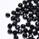 Facetado Cristal Acrílico /preto 6mm- Aprox420 peças- 50g