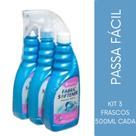 Facilitador para roupa passa fácil members mark pack 3 unidades 500ml maciez e perfume