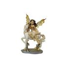 Fada Dourada Com Unicórnio G - B002102891-1g Fada Dourada Com Unicórnio G - B002102891-1g