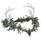 Fairy Antler Crown MOSTORY Green Fairy para mulheres