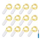Fairy Lights BXROIU CR2032, operado por bateria, 2 m 20 LEDs Fairy Lights BXROIU CR2032, operado por bateria, 2 m 20 LEDs
