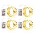 Fairy Lights SINAMER operado por bateria 5m 50 LED branco quente