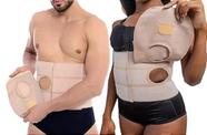 Faixa Abdominal Cinta 3 paineis Para Bolsa de Colostomia