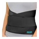 Faixa Abdominal E Coluna Lombar Com Hastes Flexíveis Preto Faixa Abdominal E Coluna Lombar Com Hastes Flexíveis Preto