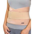 Faixa abdominal takecare bege c/ astes flexivel