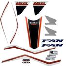 Faixa Adesiva Completa Titan 160 Azul Modelo Fan 160 2019