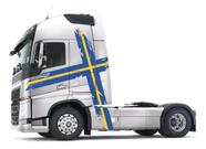 Faixa Adesiva Lateral Volvo Fh Performance Edition Suecia