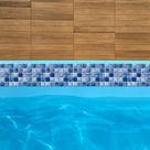 Faixa Adesiva para Bordas de Piscinas Pastilhadas com Proteção UV 10cmx1m