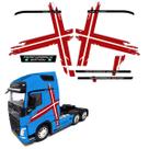 Faixa Adesivo Miniatura 1/32 Volvo Fh Performance Vermelho