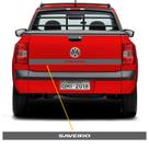 Faixa Adesivo Tampa Traseira Volkswagen Saveiro 2014/2018