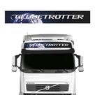 Faixa Adesivo Testeira Quebra-sol Globetrotter - Volvo Fh