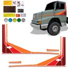 Faixa Caminhão Mercedes Benz 709, 912, 1618 Adesivo Vermelho