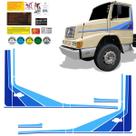 Faixa Caminhão Mercedes Benz MB 709, 912, 1618 Adesivo Azul Faixa Caminhão Mercedes Benz MB 709, 912, 1618 Adesivo Azul